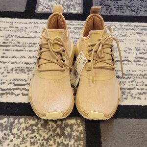 Tan Athletic Sneakers